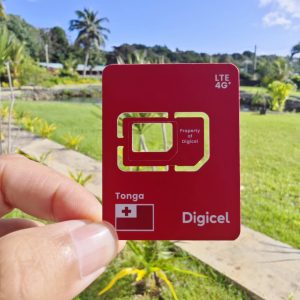 汤加瓦瓦乌DIGICEL电话卡 三合一 插上即用